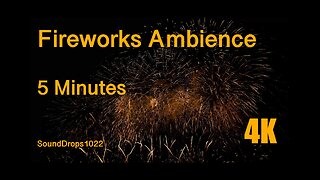 Fireworks in 5 Minutes | Calming Display for Relaxation