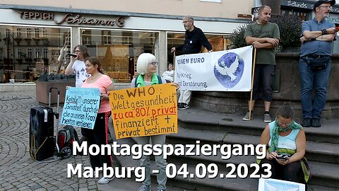 Marburger Montagsspaziergang - 04.09.2023