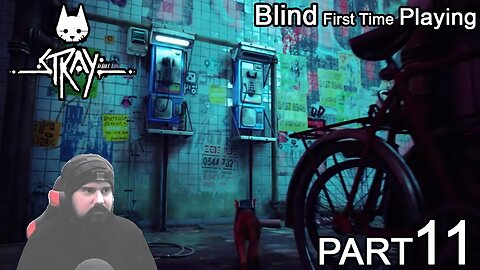 Lost in a mid city | Blind First Time Playing STRAY | Part 11