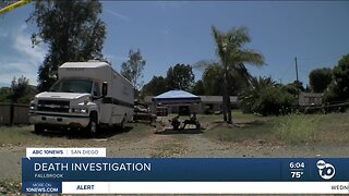 Authorities investigate deadly Fallbrook shooting