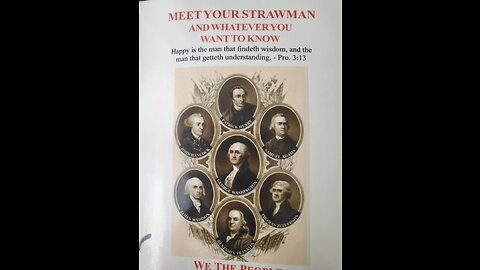 Book Study part 2: Meet Your Strawman And Whatever You Want To Know