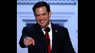 Marco Rubio speaking at the 2024 RNC supporting Trump for President