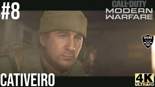 Call of Duty Modern Warfare #8 CATIVEIRO 4K 60fps PS4 Pro #modernwarfare