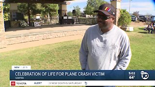 Celebration of life held for Santee plane crash victim