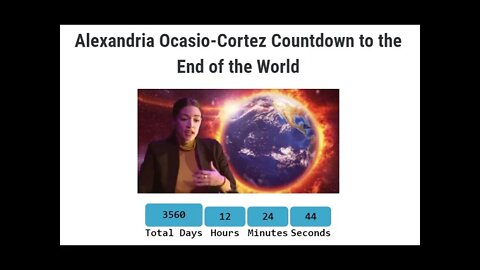 3,560 Days Left For The Planet