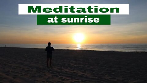 Meditation at Sunrise 🧘🏻‍♂️ 20 Minute Mindful Grounding Presence