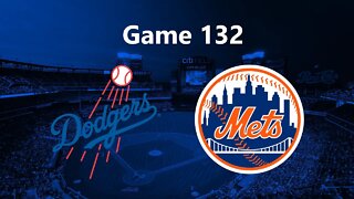 Diaz Throws 103mph: Dodgers vs Mets Game 132