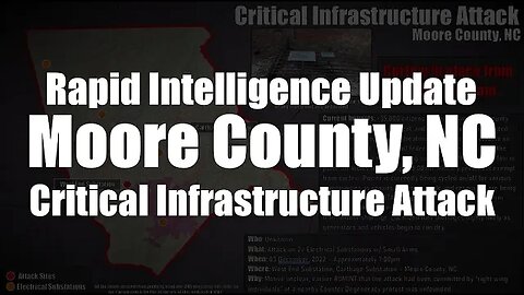 Rapid Intel Update: Moore County, NC