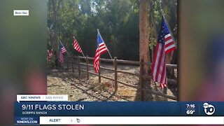 9/11 flags stolen from Scripps Ranch neighborhood