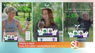 Slow down the aging process with Vitality's Best - the world's first multi-nutrient collagen
