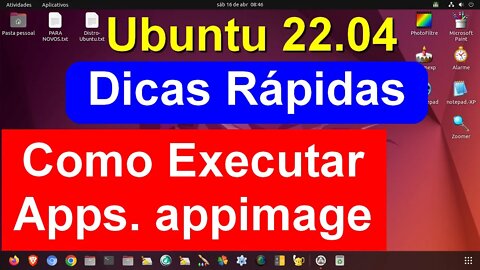 Como executar App .appimage no Linux Ubuntu 22.04 - Dicas Rápidas Linux Ubuntu