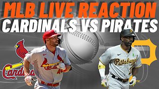 St Louis Cardinals vs Pittsburgh Pirates Live Reaction | WATCH PARTY | Cardinals vs Pirates