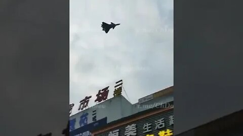 PLA jets were spotted at low altitude over Eastern #China. #Taiwan #shorts