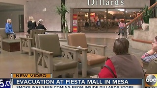 Mesa mall evacuated after worker stranded in elevator