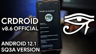 ROM crDroid v8.6 | Android 12.1 | Game Mode Redesenhado, Animações mais fluidas e velhos problemas!