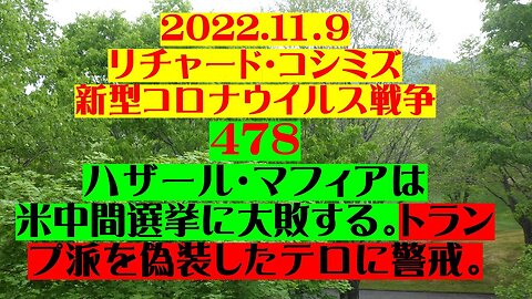 2022.11.09 リチャード・コシミズ新型コロナウイルス戦争４７８