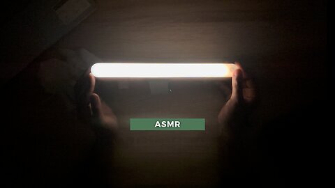 unboxing my new light setup (relaxing ASMR)