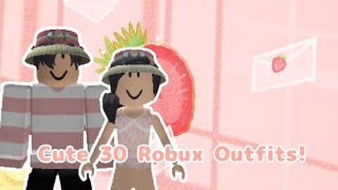 Cheap 30 Robux Kawaii/Cute Couples or Friends Outfits!! LINKS IN DESC!!!