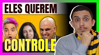 A elite jornalística e política quer controlar sua opinião