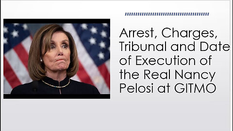 The Entire Real Nancy Pelosi SAGA from Arrest Dec 23