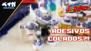 Colei os adesivos do KNIGHT CAVALRY! - Battle B-Daman B-伝説! バトルビーダマン