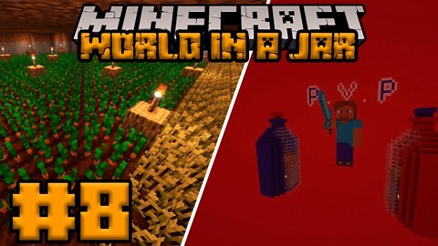 Minecraft World In a Jar #8: Explorando o Nether!