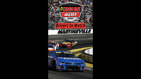 Drivers to Watch for in the Cook Out 400 from Martinsville Speedway
