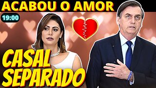 Bolsonaro e Michelle enfrentam crise e devem viajar separados na posse