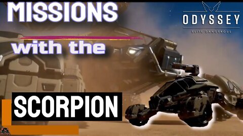 More Scorpion SRV Missions and Fleet Carrier Interiors // Elite Dangerous Odyssey