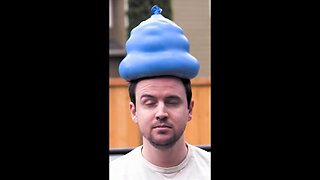 Water Balloon Hat in Slow Motion