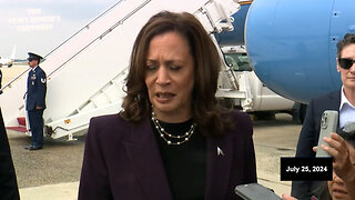 Not even nominated yet, Kamala lies about Trump: "I'm ready to debate Trump, now it appears he's backpedaling." Trump: "I agreed to a debate with Joe, but I want to debate her, and she'll be no different."