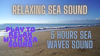 SEA SOUND|RELAXING WAVES SOUND