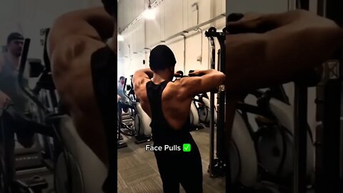 Want Bigger Rear Delts? Do This✅ #bodybuilding