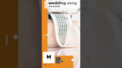 [Music box melodies] - Wedding song by A.D. Elster #Shorts