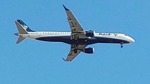 Embraer 195 PR-AJY coming from Belém do Pará to Fortaleza