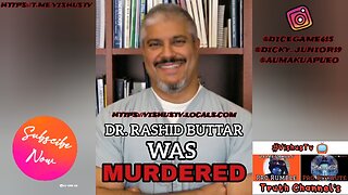 Dr. Rashid Buttar Was MURDERED... #VishusTv 📺
