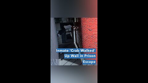 A murderer on the loose in suburban Philadelphia escaped from a jail yard by climbing up a wall and