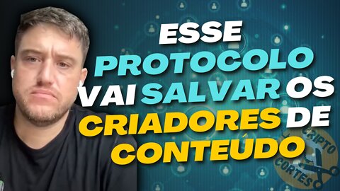 ESSE PROTOCOLO VAI SALVAR OS CRIADORES DE CONTEÚDO, CRIPTOMOEDAS DESCENTRALIZANDO REDES SOCIAIS