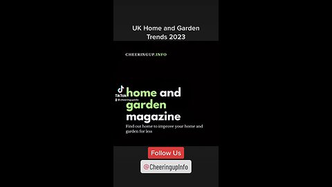 UK Home and Garden Trends 2023