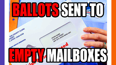 Ballots Mailed Out To Inactive Mailboxes