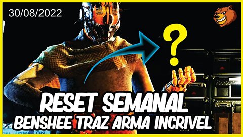 DESTINY 2 │ RESET SEMANAL BENSHEE TRAZ ARMA INCRÍVEL PARA ORYX 30/08/2022