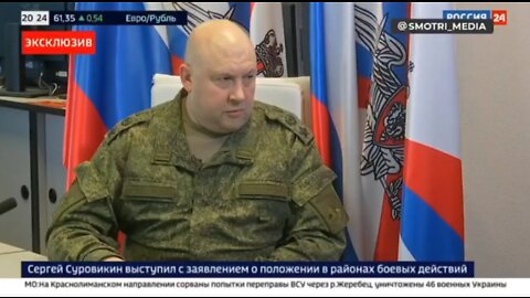 General Surovikin a.k.a. "General Armageddon" in his first interview as commander of SMO