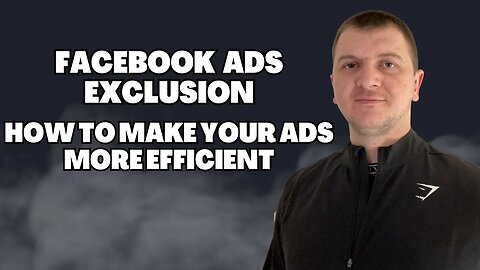 Facebook Ads Exclusions the right way. Make your ads more efficient.