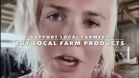 SUPPORT LOCAL FARMERS - BUY LOCAL FARM PRODUCTS