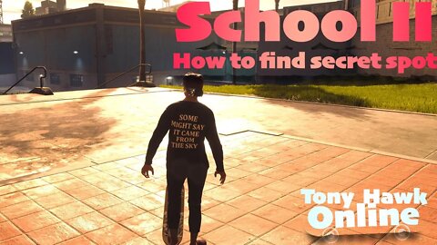 School II Secret Spot Tony Hawk Pro Skater Video Guide #shorts