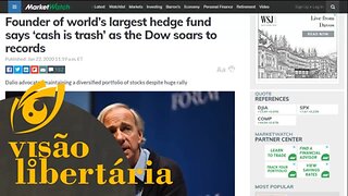 Fundador do maior fundo de hedge do mundo diz que "dinheiro é lixo" | VL - 22/01/20 | ANCAPSU