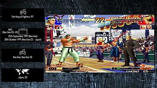 Console Fighting Games of 1997 - The King of Fighters '97