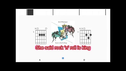 Electric Light Orchestra - Rock 'N' Roll Is King - (Chords & Lyrics like a Karaoke)