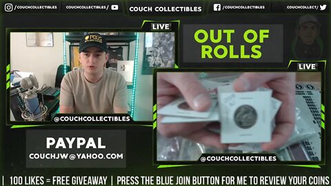 COIN ROLL HUNTING LIVE STREAMS ARE BACK!! WHAT COINS WILL WE GIVEAWAY??