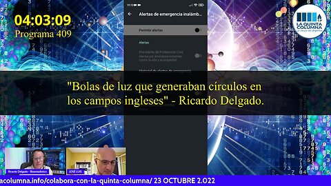 Bolas voladoras sobre círculos de cultivos en reino Unido (Programa 409) La estafa del Dr. Sevillano